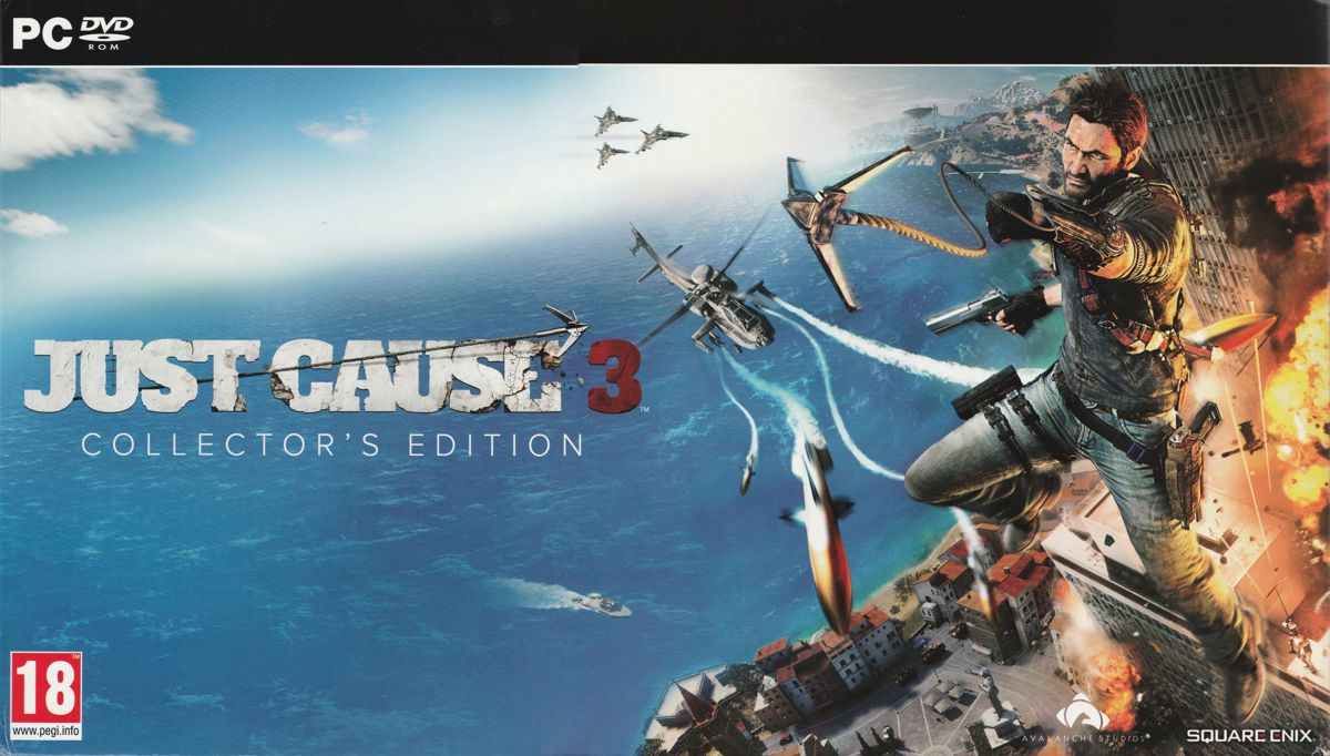 Just Cause 3 Collector's Edition box art for Xbox One
